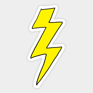 Lightning bolt Sticker